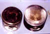 Old and New pistons