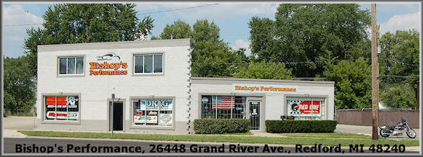 Bishop's Performance Inc, 26448 Grand River Ave, Redford, MI 48240 Ph (313) 537-5026