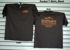 Black Pocket Tshirt, click for a larger view