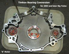 Timken bearing conversion - '03 and later Big Twins