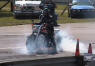 Hammer smoking the King's tire