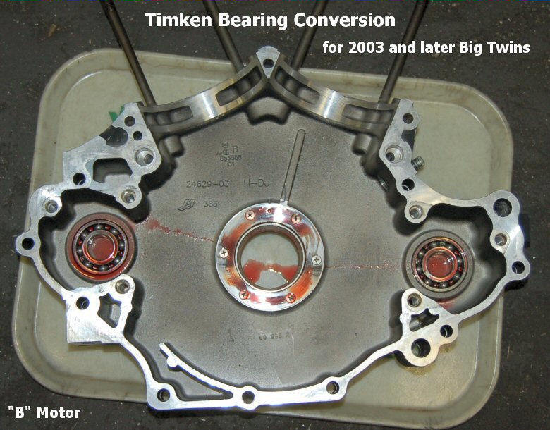 Timken case bearing conversion
